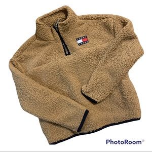 NWT Tommy Jeans Tommy Hilfiger Teddy Fleece